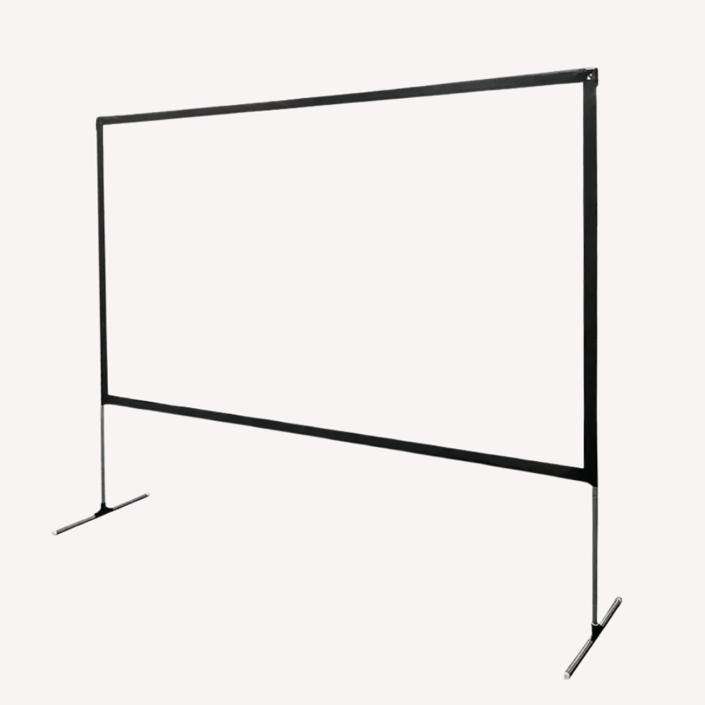 Stående filmduk 2x1,25 m